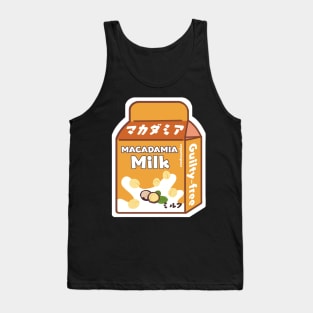 Macadamia Milk Dairy Free Plant Based Vegan Milk Tank Top